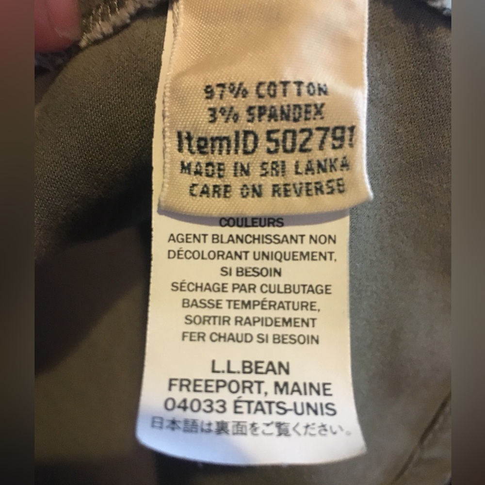 Olive LLBean Utility Jacket - image 10